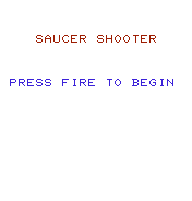 Saucer Shooter